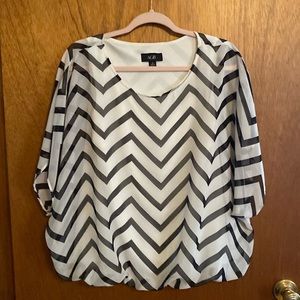 Women’s sheer top with attached cami